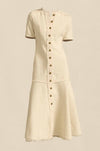zoe kratzmann - banter dress in cream boucle