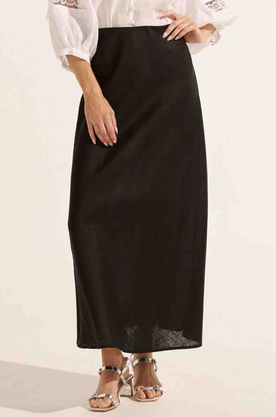 zoe kratzmann - blend skirt in black