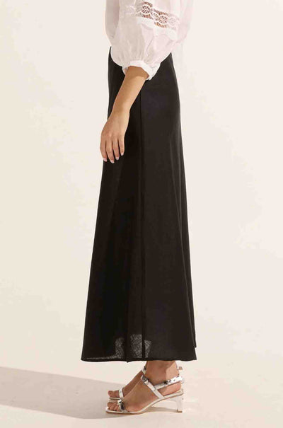 zoe kratzmann - blend skirt in black