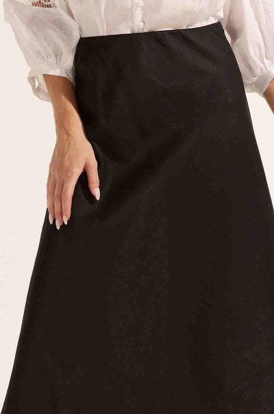 zoe kratzmann - blend skirt in black