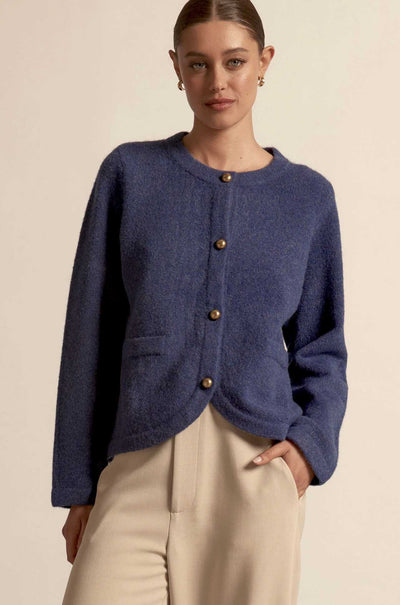 Zoe Kratzmann - blur knit in sapphire