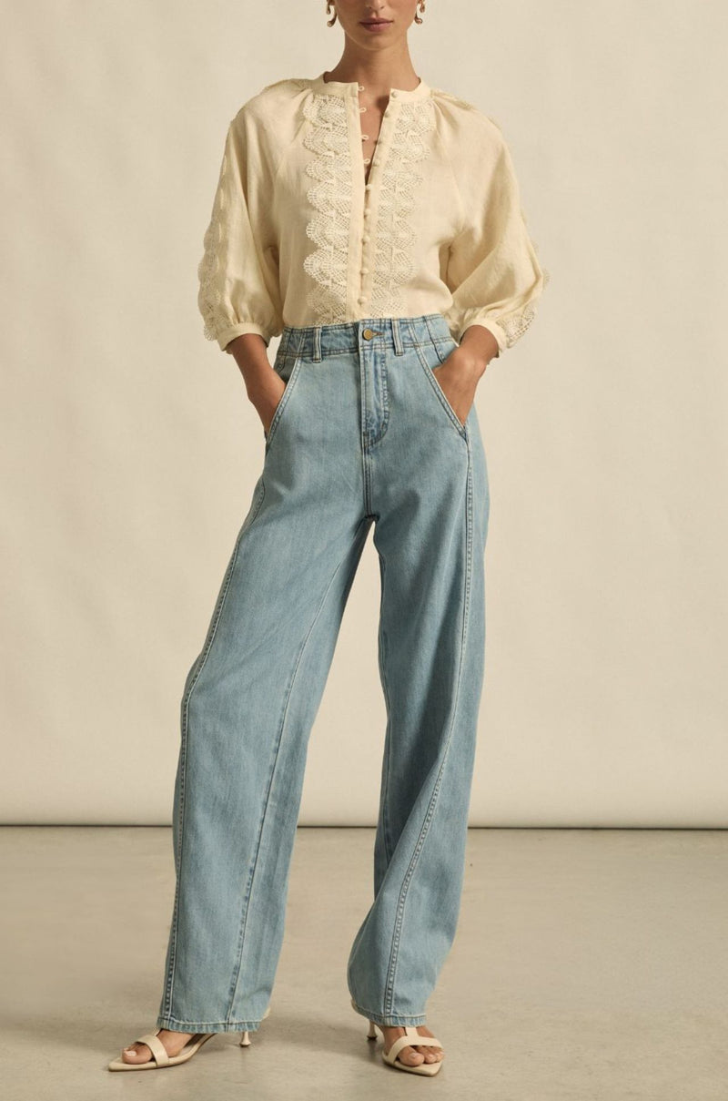 zoe kratzmann - bouquet top in sorbet