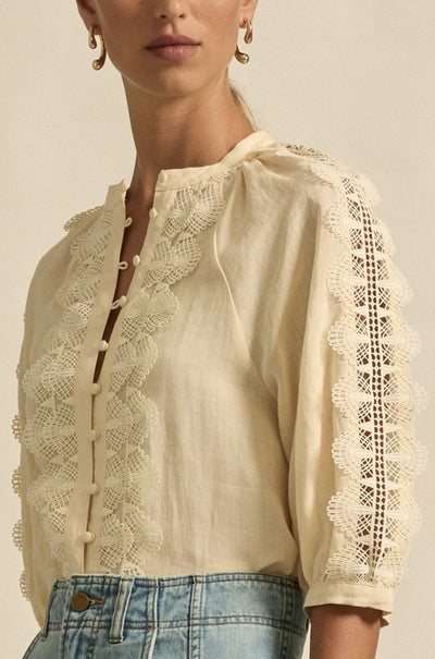 zoe kratzmann - bouquet top in sorbet