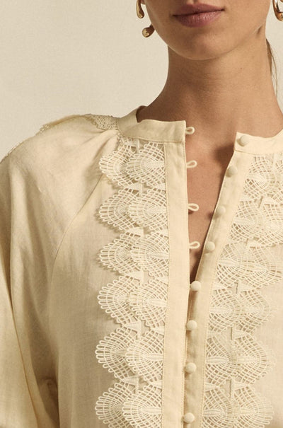 zoe kratzmann - bouquet top in sorbet
