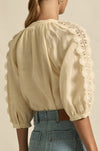 zoe kratzmann - bouquet top in sorbet