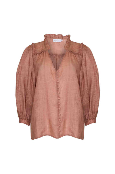 zoe kratzmann - brigade top in rust