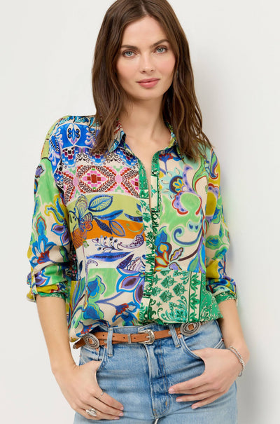 Johnny Was - The Audrey Tunic in Ameria Patchwork