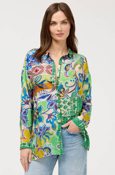 Johnny Was - The Audrey Tunic in Ameria Patchwork