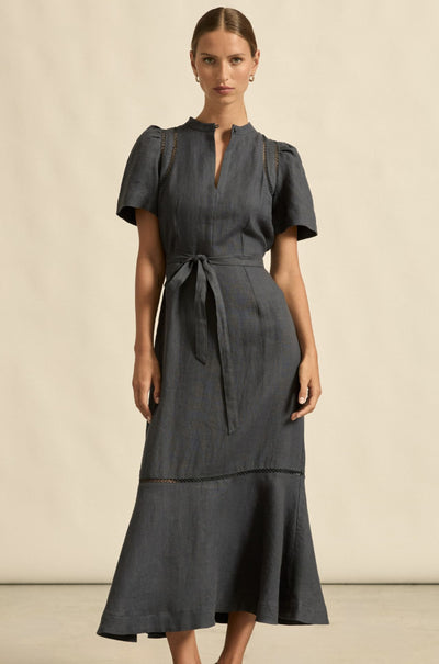 zoe kratzmann - cable dress in midnight