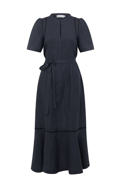 zoe kratzmann - cable dress in midnight