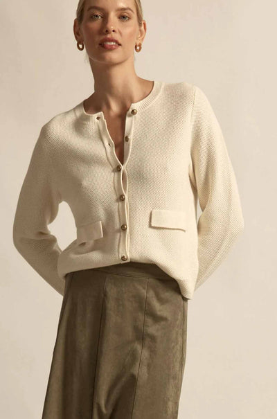 Zoe Kratzmann - camber knit in alabaster