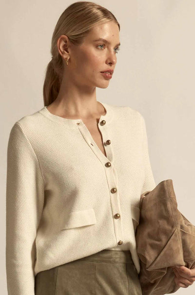 Zoe Kratzmann - camber knit in alabaster