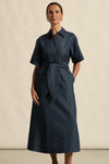 zoe kratzmann - cameo dress in dark chambray