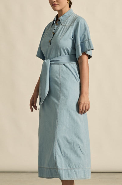 zoe kratzmann - cameo dress in light chambray