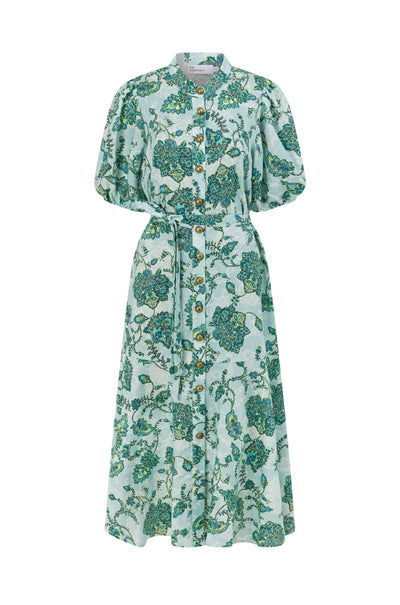 Zoe Kratzmann - cascade dress in fern paisley