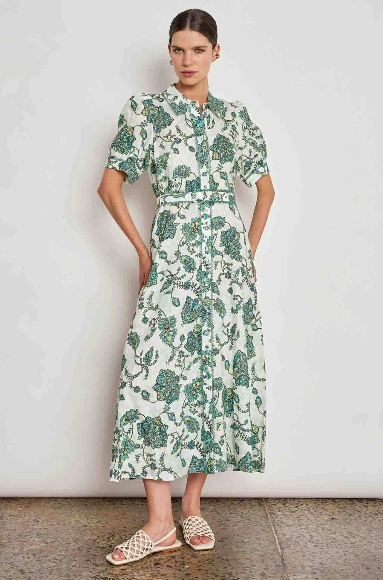 Zoe Kratzmann - admire dress in garden paisley