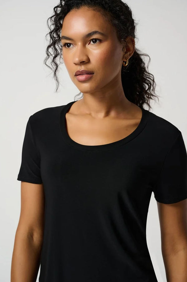 Joseph Ribkoff Black T-Shirt 231291 11 main image 0