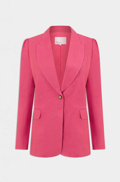 Zoe Kratzmann - crest jacket in rhubarb