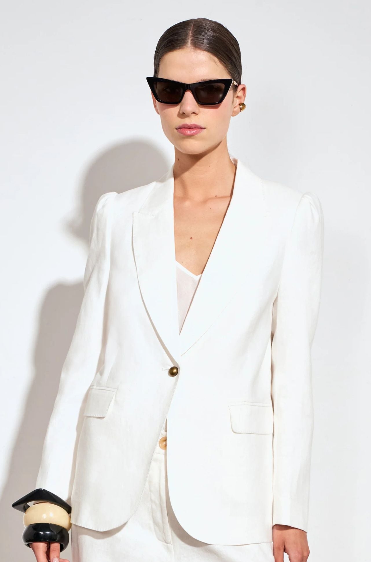 Zoe Kratzmann - crest jacket in alabaster