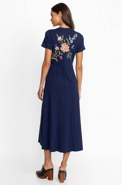 Johnny Was - Crew Neck Swing Dress - Julianna