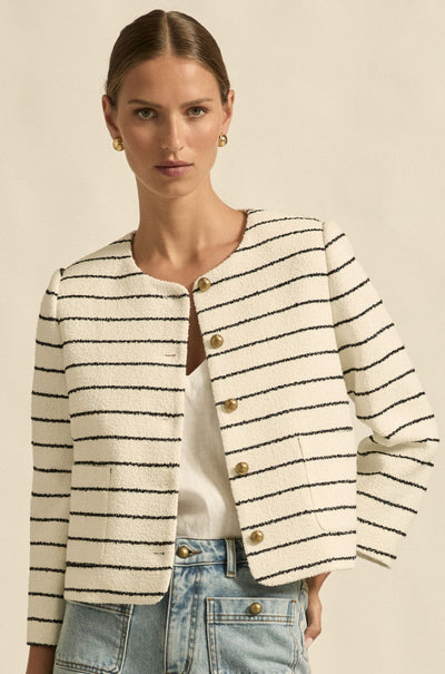 zoe kratzmann - dash jacket in licorice