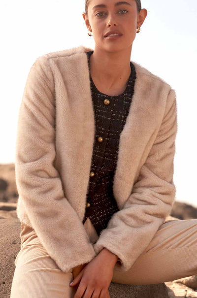 Zoe Kratzmann - dune jacket in ecru