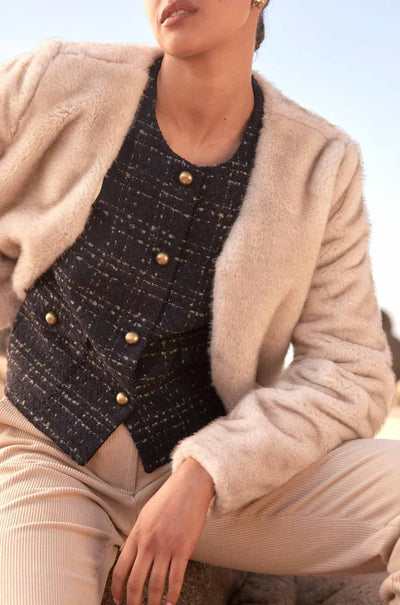 Zoe Kratzmann - dune jacket in ecru