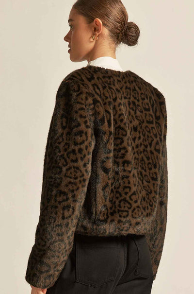 Zoe Kratzmann - dune jacket in ocelot