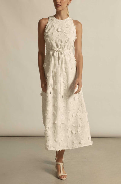 zoe kratzmann - dusk dress in porcelain broderie