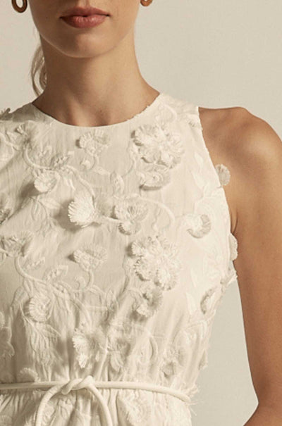 zoe kratzmann - dusk dress in porcelain broderie