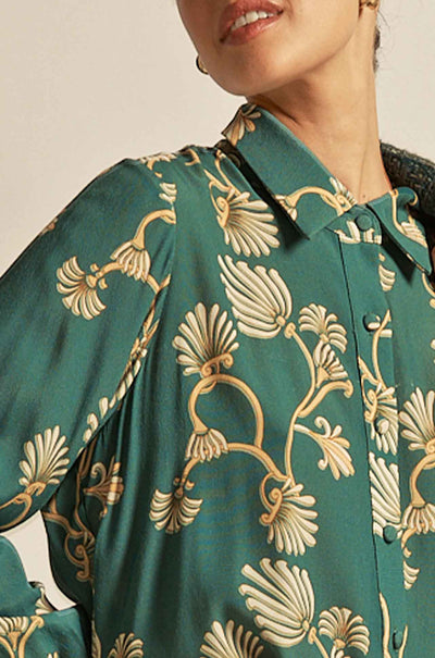 Zoe Kratzmann - ember top in grove nouveau