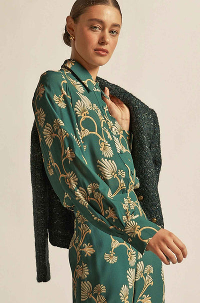 Zoe Kratzmann - ember top in grove nouveau