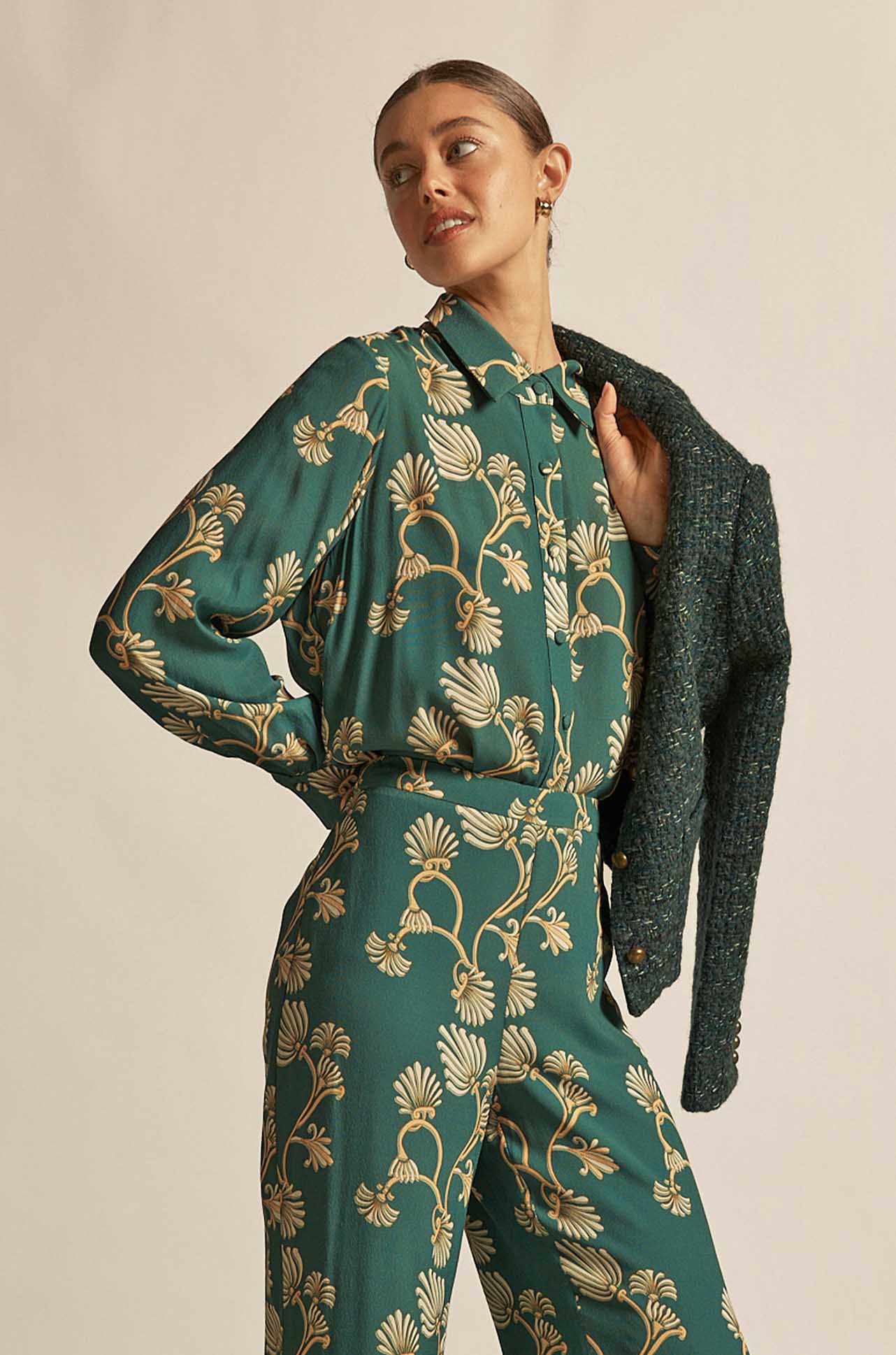 Zoe Kratzmann - ember top in grove nouveau