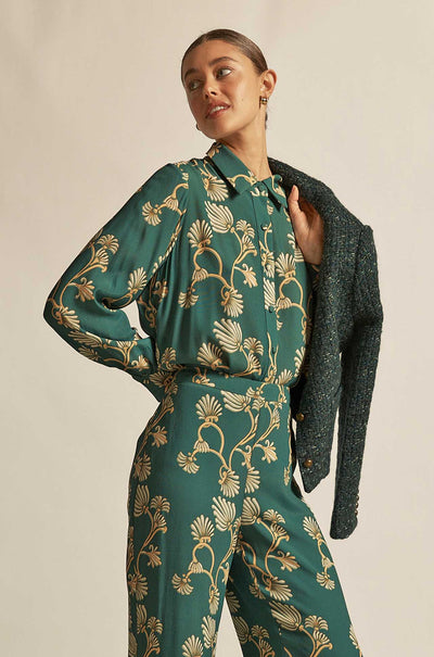 Zoe Kratzmann - ember top in grove nouveau