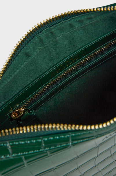 Marc Cain - Faux Croc Shoulder Bag