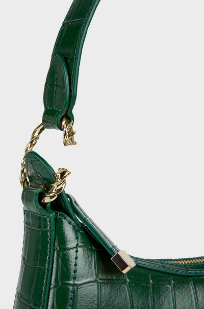 Marc Cain - Faux Croc Shoulder Bag