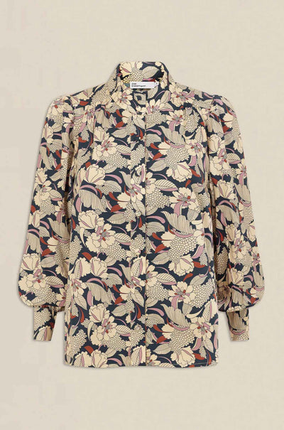 Zoe Kratzmann - fete top in berry garden