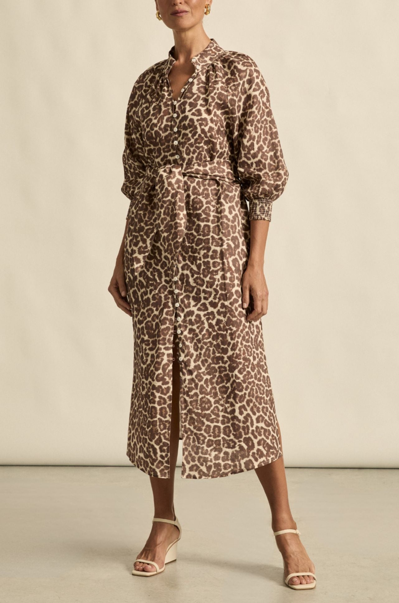 zoe kratzmann - flourish dress in ocelot
