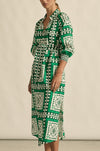 zoe kratzmann - flourish dress in parrot scarf