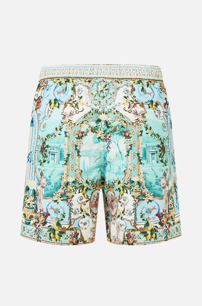 Camilla - Venus On A Vespa Mid Length Boardshort