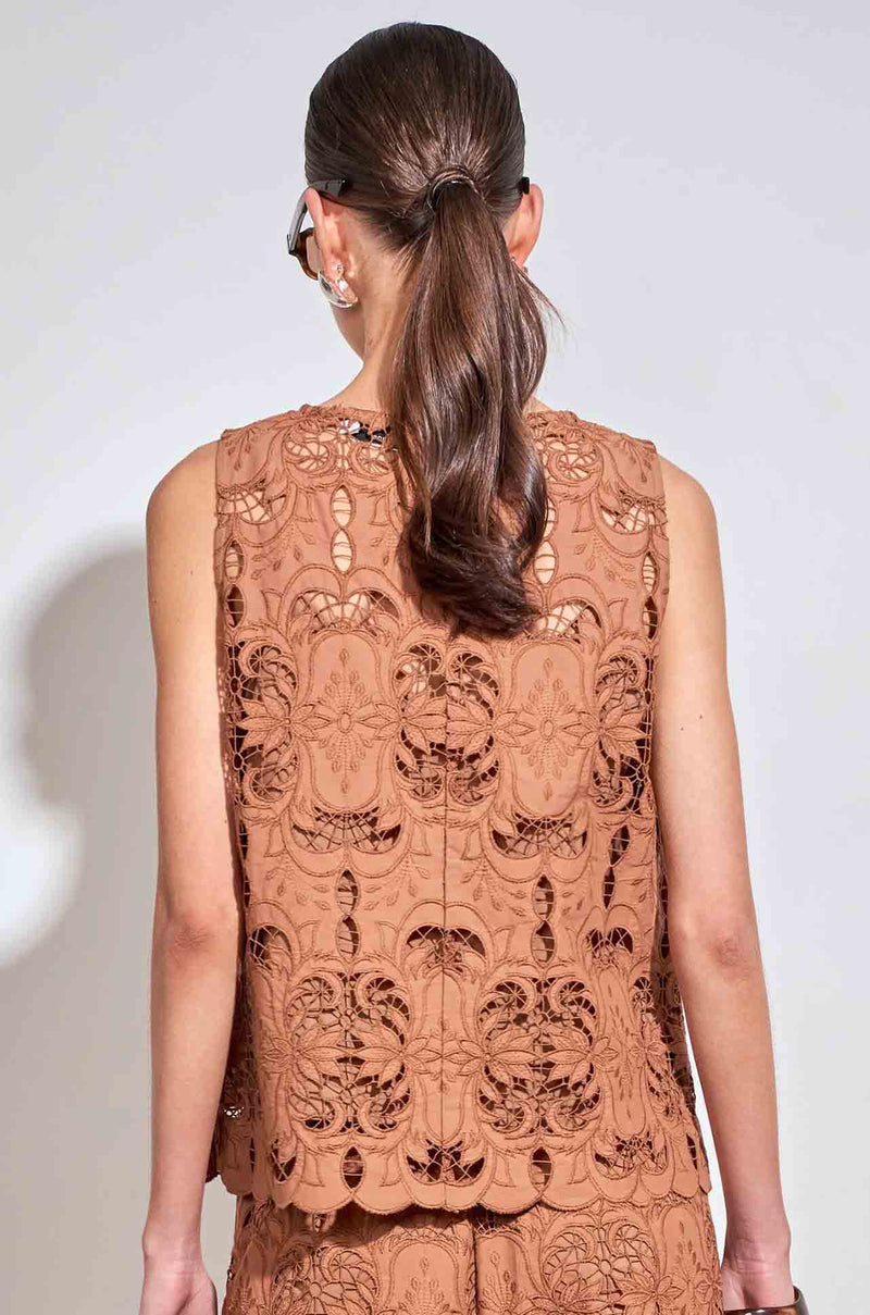Zoe Kratzmann - garner top in truffle