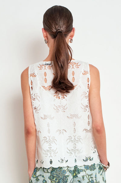 Zoe Kratzmann - garner top in alabaster