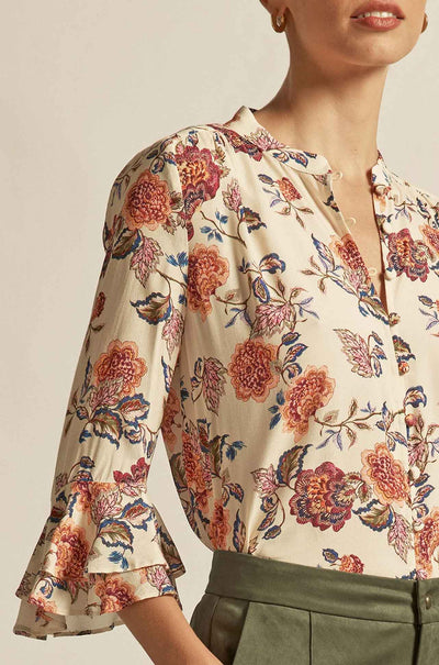 Zoe Kratzmann - gaze top in heirloom bloom