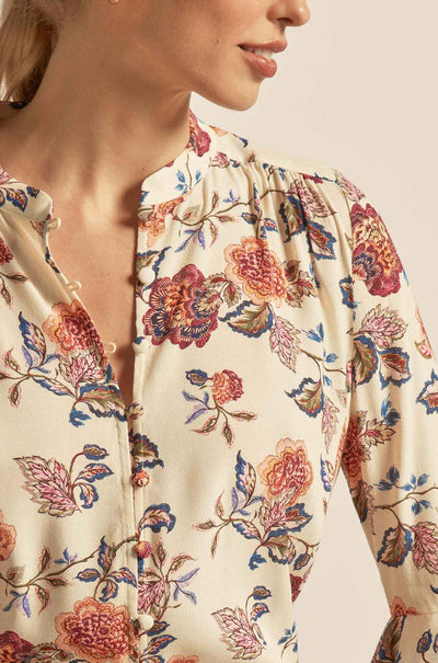 Zoe Kratzmann - gaze top in heirloom bloom