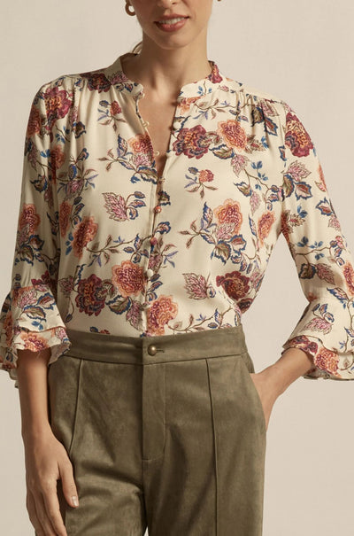 Zoe Kratzmann - gaze top in heirloom bloom