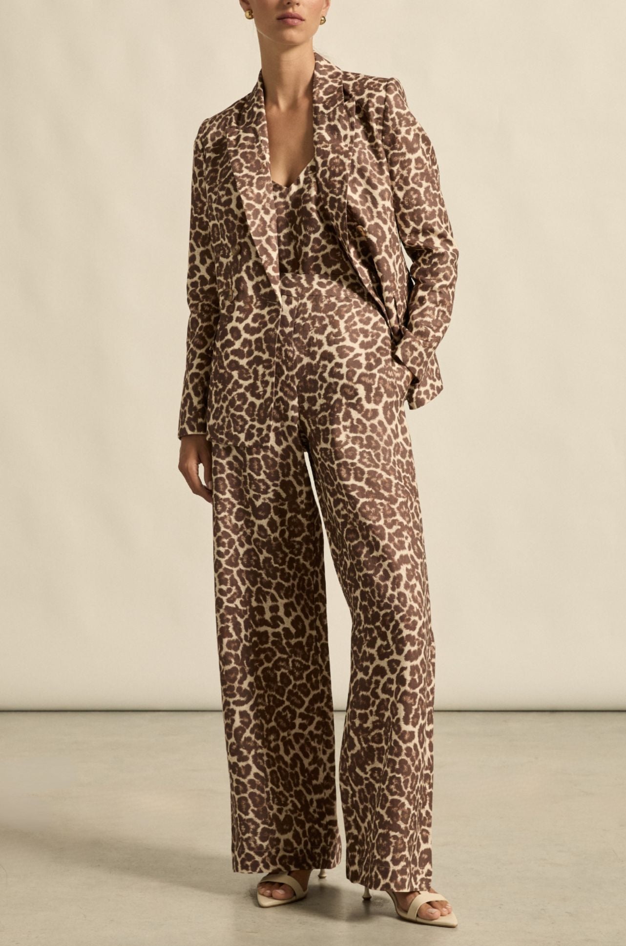 zoe kratzmann - gesture pant in ocelot