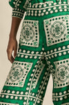 zoe kratzmann - gesture pant in parrot scarf