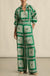 zoe kratzmann - gesture pant in parrot scarf