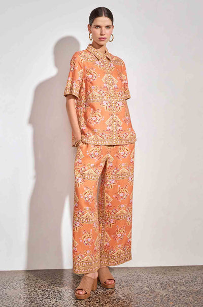 Zoe Kratzmann - glare top in marigold glow