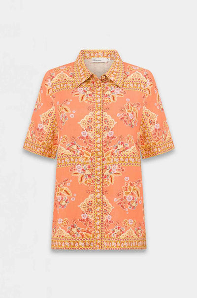 Zoe Kratzmann - glare top in marigold glow